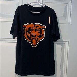 Kids Black and Orange Bear Logo T-Shirt